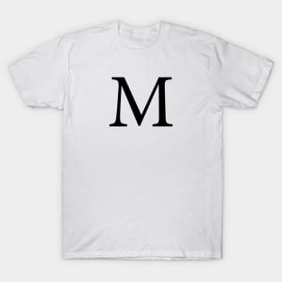 Black M T-Shirt